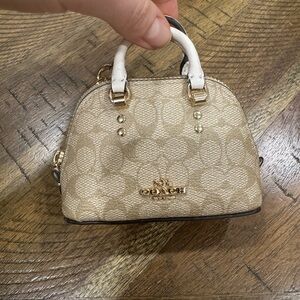 Coach Mini Katy Satchel Bag Charm